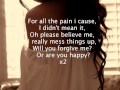 Natalie - Forgive me (lyrιcѕ) .   