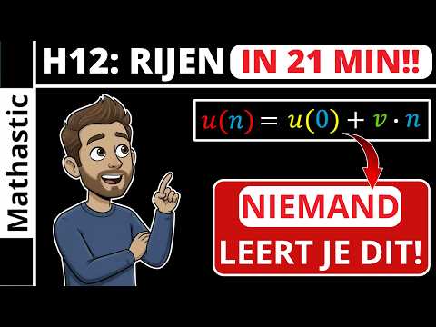 Rijen samenvatting | VWO wiskunde A en C (H12)