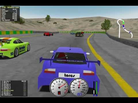 TORCS gameplay car5-trb1 versus all on Road Tracks - CG Speedway number 1