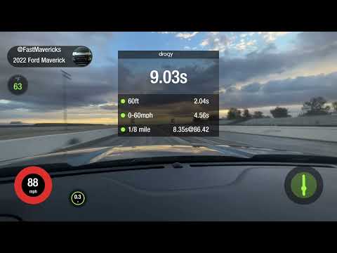 Worlds first 12 second Ford Maverick truck