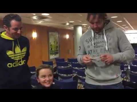 Dean Ambrose Grants a Wish before WWE Madrid