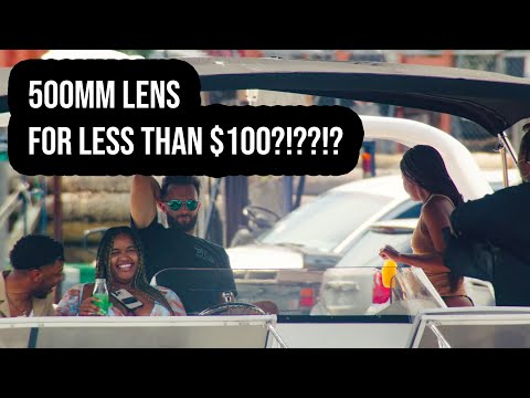 Vintage Sub $100 Lenses on Arri Amira Samyang 100-500mm and Soligor 17mm 3.5