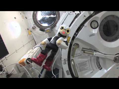 KIROBO - Humanoid Robot IN SPACE - [ the speech of the  Humanoid Robot in space ]