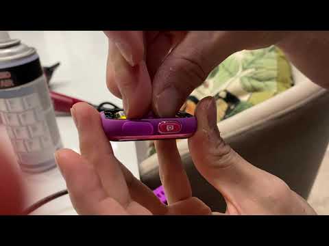 V-tech kidizoom DX-2 smartwatch water damage fixed with compressed air and hair dryer...!