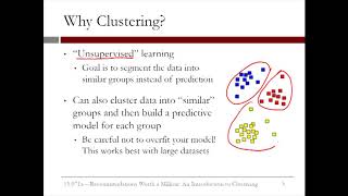 6.2.5 An Introduction to Clustering - Video 3: Movie Data and Clustering