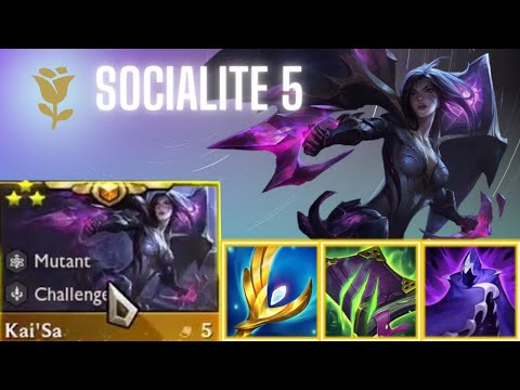 How GOOD is kaisa ⭐⭐ with 5 socialite? | Set 6.5 TFT