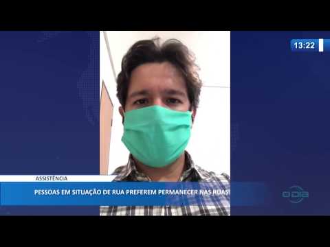 Pessoas em situacão de rua preferem permanecer nas ruas (28 05 20