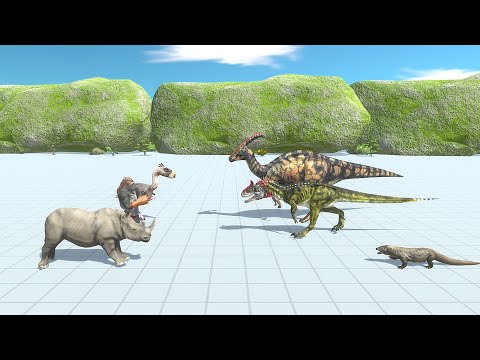 Mutant Primates with All Mammals & Orca vs Reptiles with All Dinosaurs & Mosasaurus