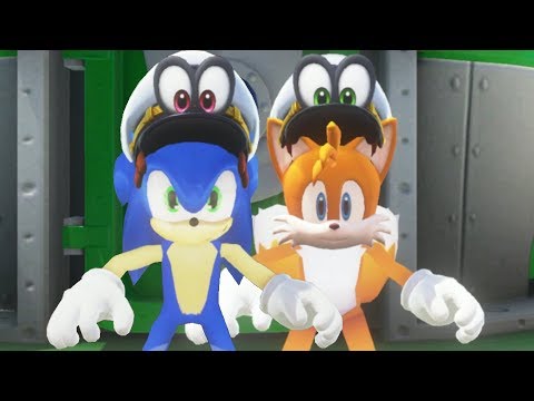Super Mario Odyssey - Sonic & Tails Walkthrough Part 3