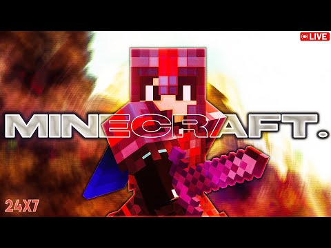 Join Ultimate SMP for Crazy Keyboard Gamers | 24x7 Minecraft Live Gameplay!