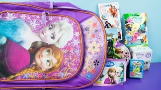Disney Frozen Backpack Mystery Kinder Playtime Surprises Minecraft Shopkins!