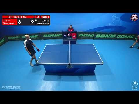 23:30 Roman Shtukovanyi 1 - 3 Evhenii Holoborodko West 5 WIN CUP 19.11.2022 | TABLE TENNIS WINCUP