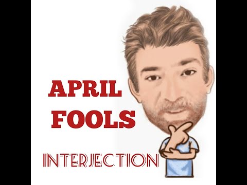 English Tutor Nick P Interjections (51) April Fools  - Origin