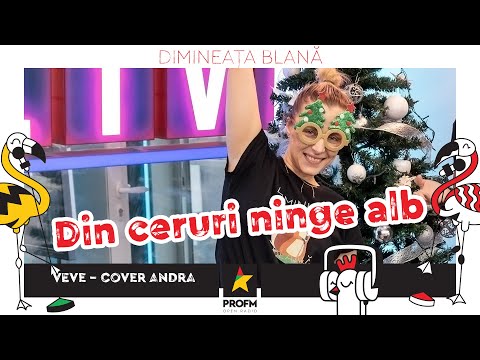 VEVE cover ANDRA - Din ceruri ninge alb I  #DimineataBlana cu Veve și Coțofană