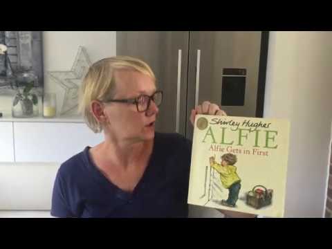 Alfie Gets in First by Shirley Hughes, read by Mrs Hobson