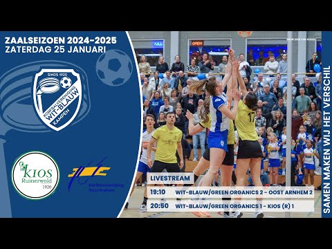 Wit-Blauw/Green Organics 1 vs. KIOS (R) 1 (live)