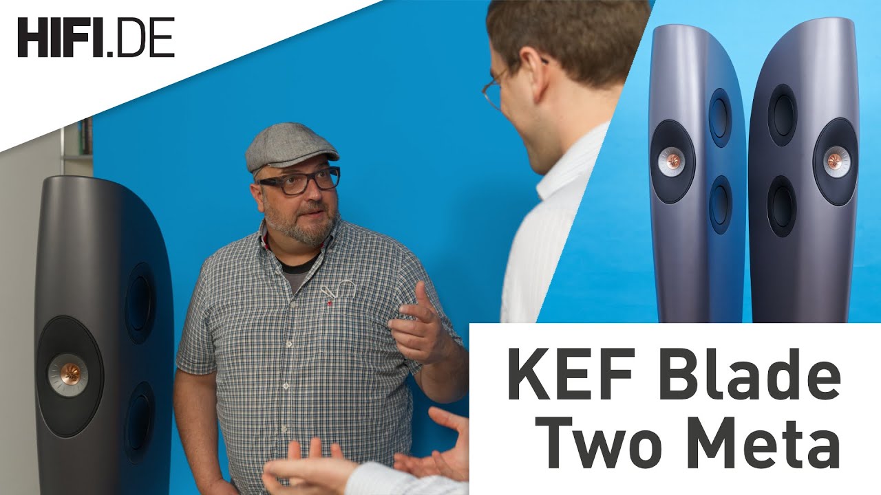 KEF Blade Two Meta - Elegante Luxus-Lautsprecher für 26.000€
