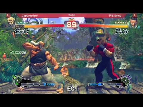 ECT2014 SSFIV Top 32 PIE Smug VS CapcomHero