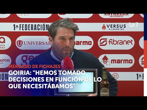 Asier Goiria: "We made decisions based on what we needed" | La 7