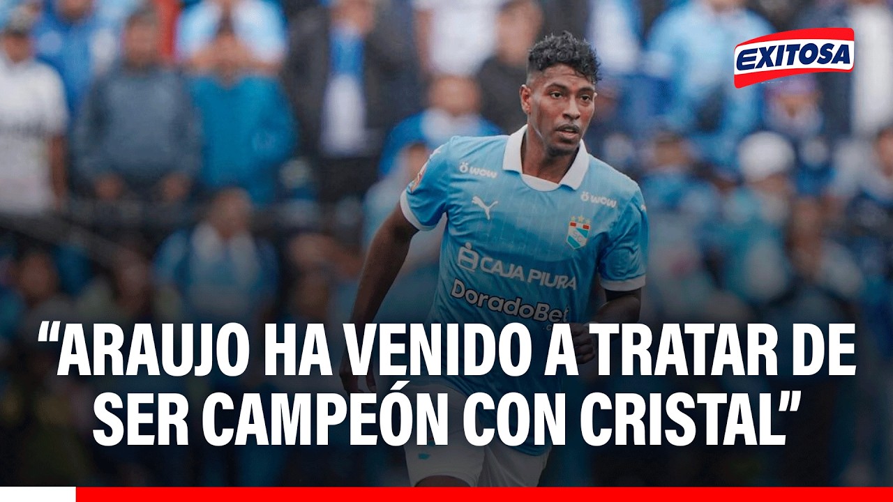 🔴🔵 Araujo criticó a compañeros de Sporting Cristal: “Se cansó de hablar”, según Jean Rodríguez