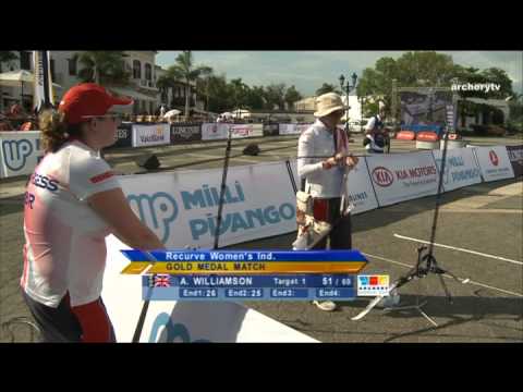 Alison Williamson v Natalia Valeeva – recurve women's gold | Santo Domingo 2009 Archery World Cup S1