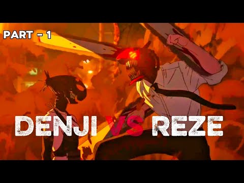  Denji vs Bomb Girl (Reze) Full Fight | Chainsaw Man: Reze Arc |