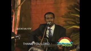preview picture of video 'Thank you Lord - Oswin Jamestudd - Hosur'