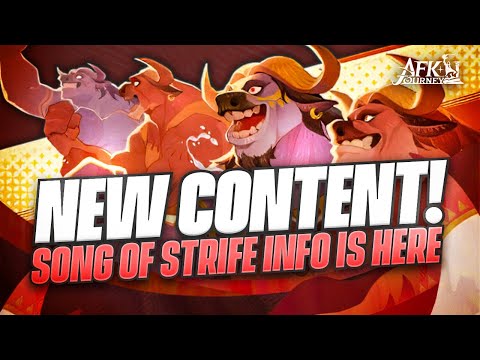 Song of Strife NEW CONTENTS - Supreme Arena, Dura's Trial and MORE!!【AFK Journey】