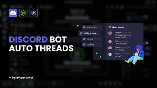 Discord Auto Threads System | Showcase Bot Auto Thread untuk Server Discord