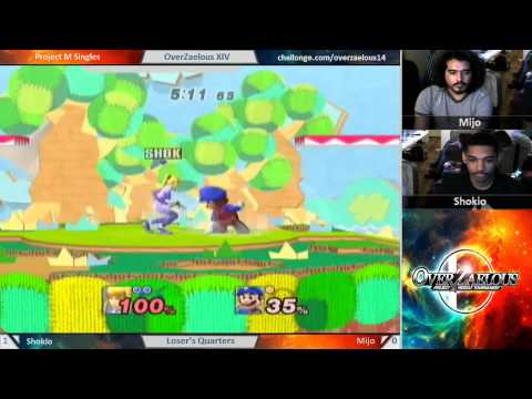 OverZaelous XIV: Shokio ZSS vs Mijo Mario - Loser's Semis