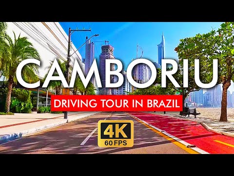 🇧🇷 Balneário Camboriú Driving Tour Brazil in 4K video. Explore the Dubai of Brazil in Santa Catarina