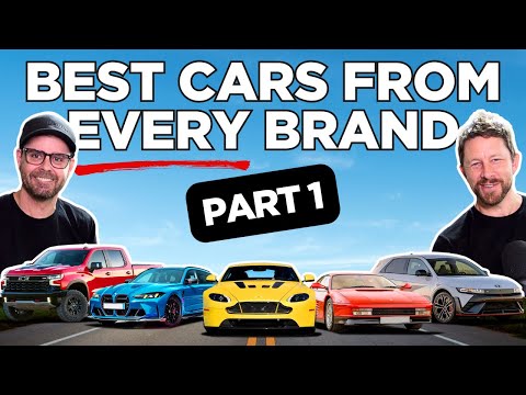 The BEST cars from EVERY car brand (Part 1)