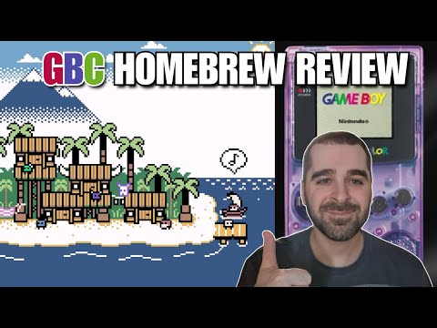 My Friendly Little Island Deluxe Homebrew Review - Cozy Little GBC Platforming Adventure!
