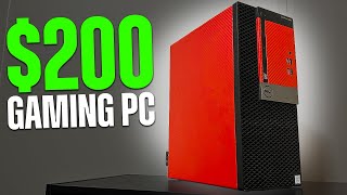 $200 Gaming PC Build in 2025! - Intel i5 6500 + GTX 1050 Ti (w/ Benchmarks)