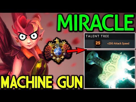 Miracle- [Dark Willow] WHAT! Really Machine Gun 7.13 Dota 2