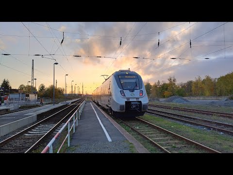 Mitfahrt Komplette S4E von Leipzig HBF bis Torgau in br1442 628