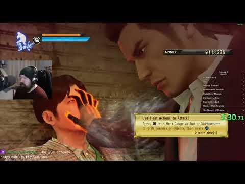 Low% Yakuza 0 Speedrun - First time attempting in 3 years! (It went badly)