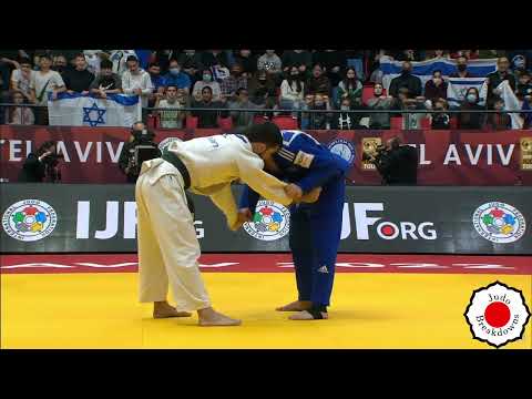 Judo Mens - Yashar Najafov vs. Baruch Shmailov - U66 Grand Slam Tel Aviv 2022
