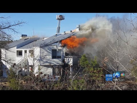 Brookside Condos catch fire in Virginia Beach