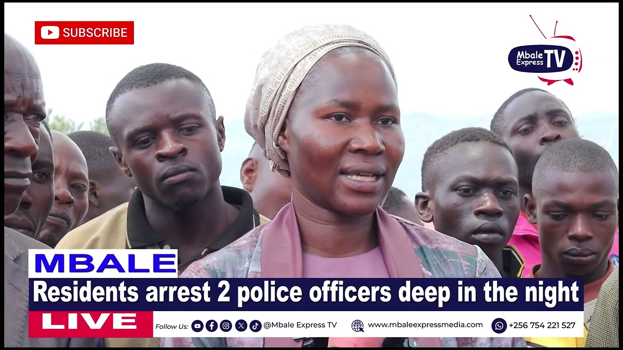 Residents of Budwale S.C  in Bungokho North reportedly arrest police officers in the night