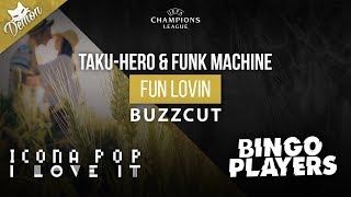 Fun Lovin vs. I Love It vs. Buzzcut (Hardwell Mashup) (UEFA Champions Festival Kiev)