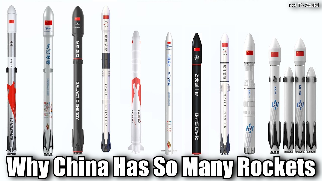 China Has More Rocket Designs Than Anyone Else.....