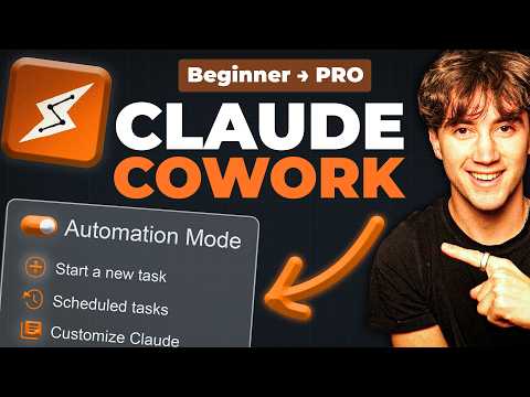 Full Claude Cowork Tutorial for Beginners in 2026! (Become a PRO)