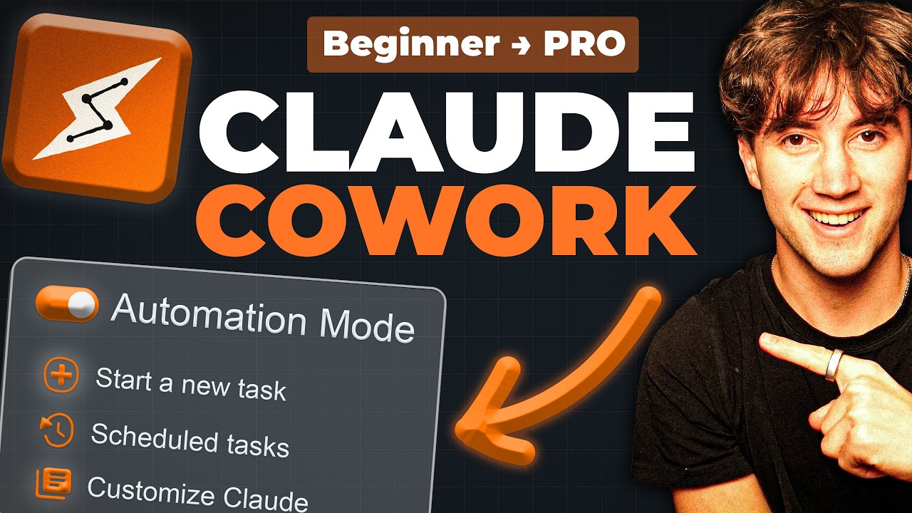 Full Claude Cowork Tutorial for Beginners in 2026! (Become a PRO)