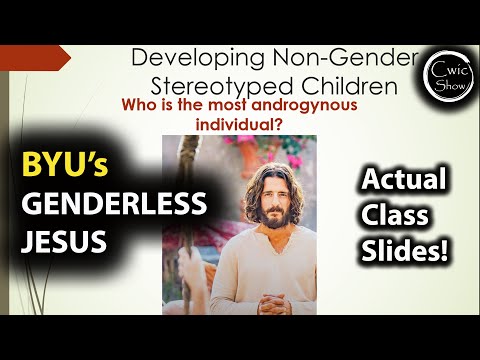 BYU's Genderless Jesus and the Gingerbread Person