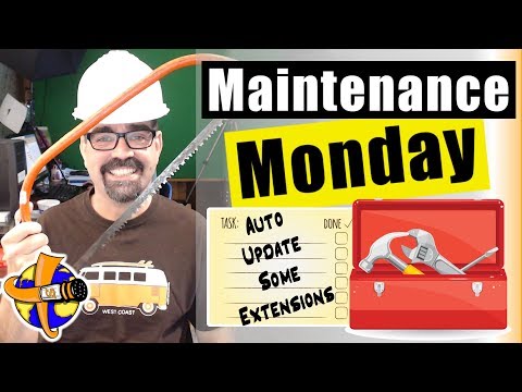 Automatically Update Some Extensions in Joomla 🛠 Maintenance Monday Live Stream #005