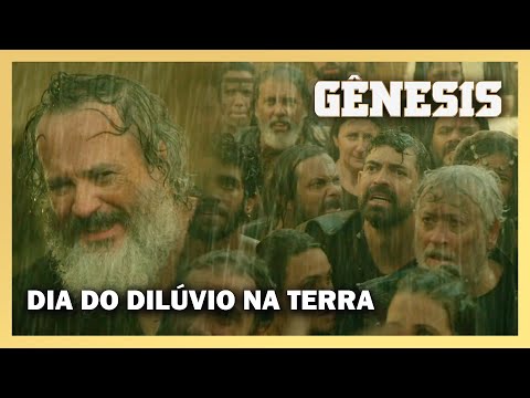 NOVELA GÊNESIS: O dilúvio: Homens de Enoque tentam entrar na Arca