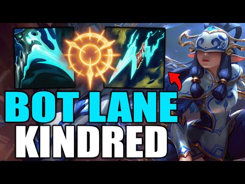 Kindred Adc DESTROYS Bot Lane With This Crit Build! (Melt Everyones Health Bar!)