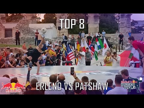 Erlend vs Patsaw - TOP 8 - RedBull Street Style 2022 (RBSS 2022)