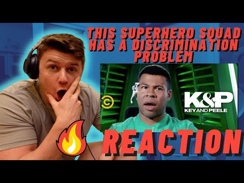 This Superhero Squad Has a Discrimination Problem - Key & Peele | COUNTY GAINS REACTS